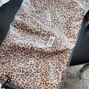 Bandolier Leopard Print Tote